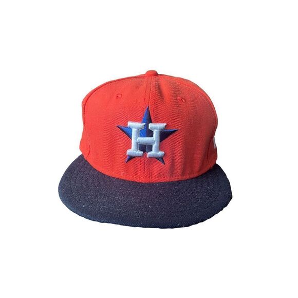 Houston Astros New Era 59fifty fitted Hat Size 7 1/2 - Picture 1 of 4